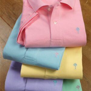 Men’s Pastel Polo Shirt Collection – Soft Cotton Polos in Pink, Blue, Yellow, Lavender & Mint